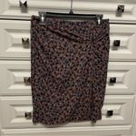 1. State Ditsy Drift Ruched Mini Skirt | Size S Photo 2