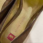 Elaine Turner Brown Leather Studded Flat Loafers Size 10 Photo 5