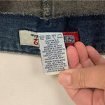 Faded Glory  size 14 32 large y2k sunburst Blue A-Line Denim Skirt preppy cute ch Photo 5