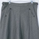 Gerard Darel Wool Knee Length Tan HoundsTooth Academia Skirt 46 Photo 2
