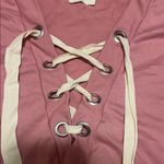 BiBi Soft Pink Knit Top new small super soft boutique bought Photo 2