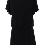 White House | Black Market WHBM Black Tunic Top sz Small Photo 0