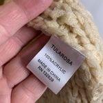 Tularosa Cream Shaggy Sleeveless Sweater Vest Duster Size S Photo 2