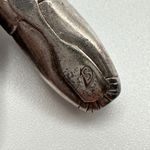 Vintage Sterling Silver Ballet Pointe Shoes Pendant Large 15g 1.25 Inch Photo 3