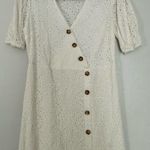 Moon River ‎ summer white Dress. Size L Photo 2