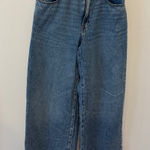 Madewell  Curvy Super Wide Leg Jeans Medium Wash Size 27 Photo 0