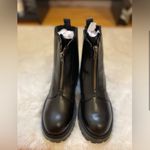 SO black front zipper ankle boots nwt Photo 4