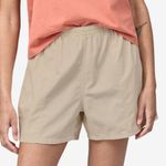 Patagonia NWT Funhoggers Cotton Shorts 4" in Undyed Natural Photo 10
