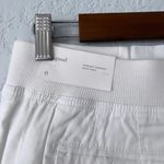 Loft  White Cargo Style Tie Waist Shorts Size 0 Photo 3