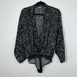 Free People  Intimately Ladylike Lady Thong Floral Bodysuit Size M Photo 1