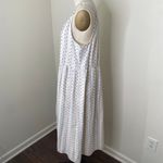 Loft Spaghetti Strap Swiss Dot MIDI Dress Photo 4