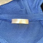 Ekouaer Maternity blue Halloween skeleton baby shirt size large Photo 3