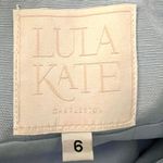 Lula Kate Jacqueline Mini Brunch Dress 6 Hydrangea Faille Tea Shower Coquette Blue Photo 10