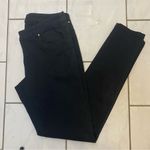 H&M  black cotton stretch skinny chino pants slacks lightweight jeans 12 Photo 0