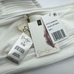 Jessica Simpson Womens Ribbed Bikini Swim Bottoms Cutout Hipster Ivory L Photo 2