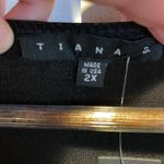 Tiana B. Black Dressy Jumpsuit Size 2X NWT Photo 3