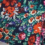 Anthropologie FLOREAT LOVED BY  SILKY THICK BUTTON FRONT V NECK COLLARED PJ TOP L Photo 5