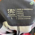 ALBION FIT Albion Gray Floral Cottagecore Granola Outdoor Yoga Crop Antigua Legging… Photo 5