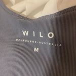 Wilo Athletic Blue/gray Wilo Workout Bra Photo 2