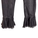 ASOS Women’s Embellished Kick Flare Leg Black Jean Size 26 Photo 4