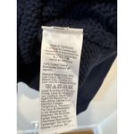 J.Crew Navy Blue Roll Neck Cropped Sweater Size Medium Photo 2