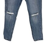 Edikted Polly Cutout Pocket Mom Jeans Womens M Distressed Medium Wash Y2K Rave Photo 2