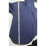 BP NWT Women's Blue Long Sleeve Lounge top Hooded Size M Photo 5