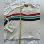 Wooden Ships Chunky knit cropped rainbow sweater Photo 2