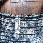 Free People • Let's Smock About It Maxi Slip dress black floral print tiered Photo 4