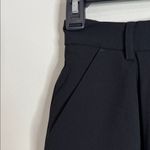 EXPRESS High Rise Black Bermuda Pin-tuck Pleated Shorts size 00 Photo 7