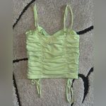 Forever 21 Lime Green Mesh Tank Top Photo 1