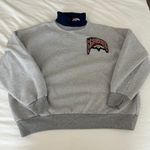 Majestic Vintage Denver Broncos Turtleneck Sweatshirt  Photo 0