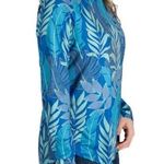 Realtree  Water garden Aqua Long Sleeve Fishing Shirt Size Small Photo 0