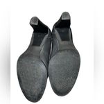 Talbots classic grey leather loafer style pumps women’s size 7B Photo 6