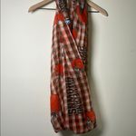 Cleveland Browns Football Orange Brown & White Infinity Scarf Photo 2