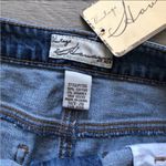 Havana Blue Distressed Denim Shorts Size 26 Photo 2