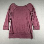 OP California Pullover Womens Large Round Neck 3/4 Sleeve Surf Graphic Pocket Photo 7