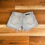 Hurley Women’s  Jeans 81 Skinny Denim Boho Cut Off Light Wash Shorts 25 Photo 2