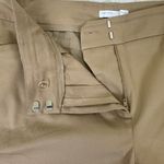 Women's New York & Company Stretch Khaki Dress Pants Career Office Size 10 Tall Tan Photo 7
