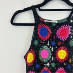 H&M Coachella Collection Multicolored Crochet Dress Size 4 Women's NWT Photo 2