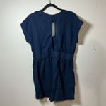 Patagonia  Organic Cotton Blue Dress Size Small Button Front Tie Waist Casual Photo 4