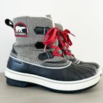 Sorel Womens Trivoli Herringbone Insulated Waterproof Lace up boots sz 6 Photo 0