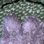 Coya Collection Purple Floral Lace Homecoming Dress  Photo 5