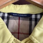 Burberry  London | Butter Yellow Quilted Puffer Field Style Jacket | Large Photo 2