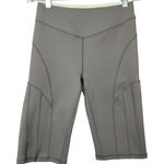 Free People  Movement Biker Shorts Gray Size XS Pockets‎ Athletic Bike Workout Photo 0
