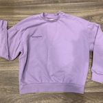 Panagaia 365 Midweight Crew Neck Long Sleeve Sweatshirt Size Medium Purple Photo 5