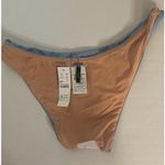 J.Crew  Light Blue Cheeky Bikini Swim Bottom - Size Small Photo 2