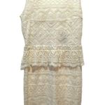American Eagle ⭐️ Outfitters Lace Design Sleeveless Mini Dress Zipper Y2K Fairy Photo 0