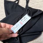 Nasty Gal  Black Ribbed Halter Bodysuit Photo 10