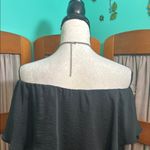 Kelly Renee Elegant Black Dress with Ruffle Sleeves Size M Photo 6